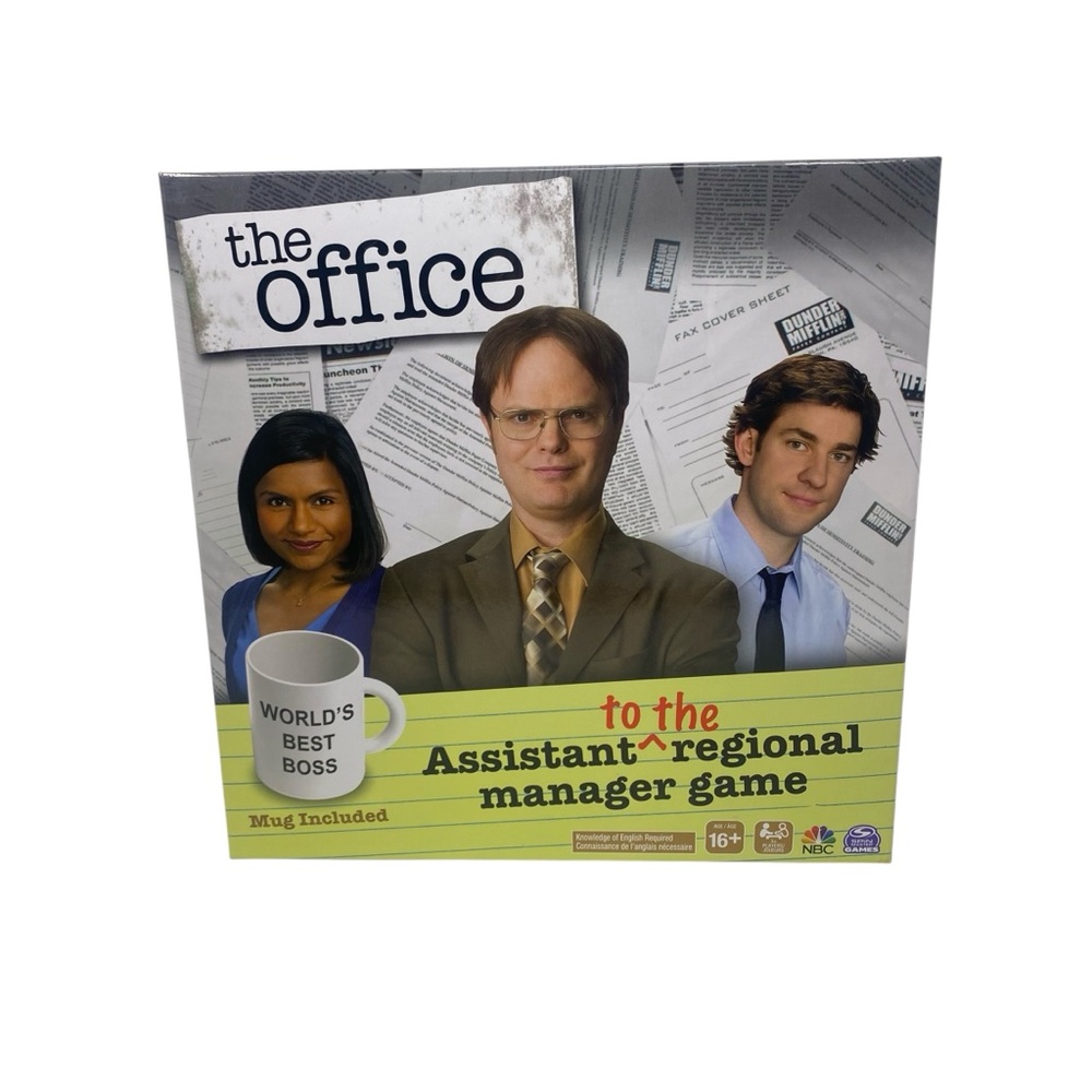 NBC‎ The Office Board Game Assistant to the Regional Manager Game by Spin Master